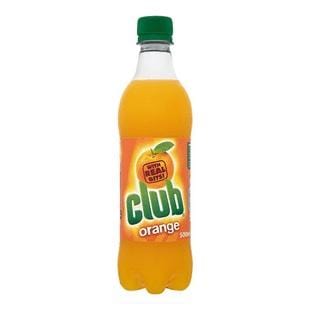 Club Orange Soda Bottle 500ml