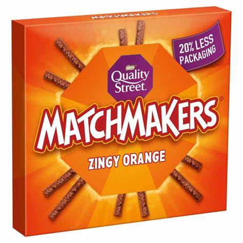 Nestle Quality Street Matchmakers Zingy Orange 120g