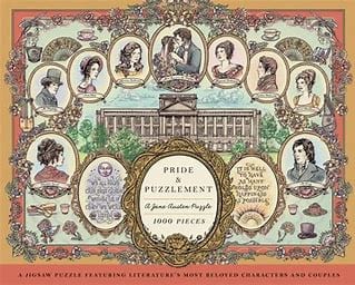 Pride And Puzzlement: Jane Austen 1000pc Puzzle
