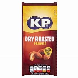 KP Dry Roasted Peanuts 50g