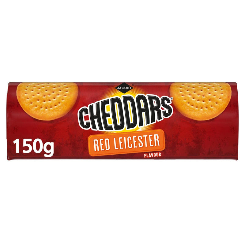 Jacobs Red Leicester Cheddars 150g