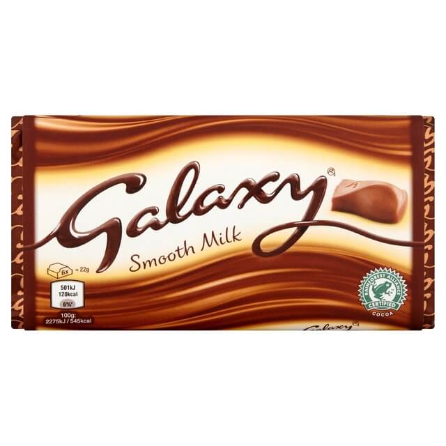 Galaxy Smooth Milk 100g