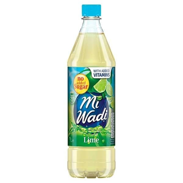 Miwadi Lime (Nas) Cordial 1L