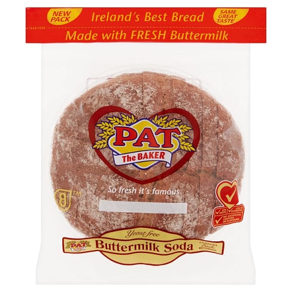 Pat The Baker Buttermilk Soda Bread 600g