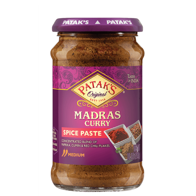 Pataks Madras Spice Paste Hot 283g