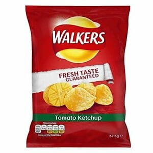 Walkers Tomato Ketchup Crisps 32.5g