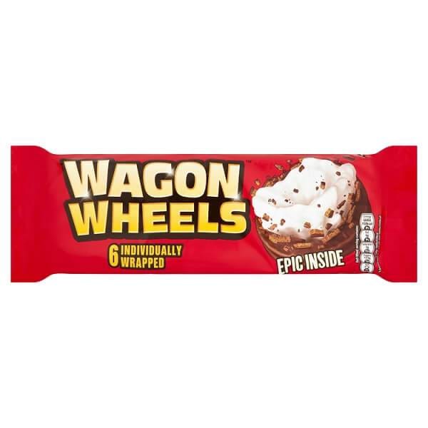 Burtons Wagon Wheels Original 6 Pack 199g