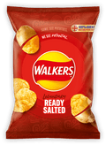 Walkers Ready Salted Crisps 32.5g